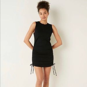 Pink/Victoria’s Secret Ruched Black Dress - Small